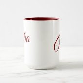 Kaffeetasse mit individuellem Namen (Zentrum)
