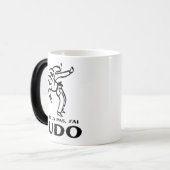 Kaffeetasse mit Judo-Motiv (Vorderseite Links)