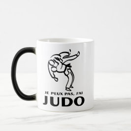Kaffeetasse mit Judo-Motiv