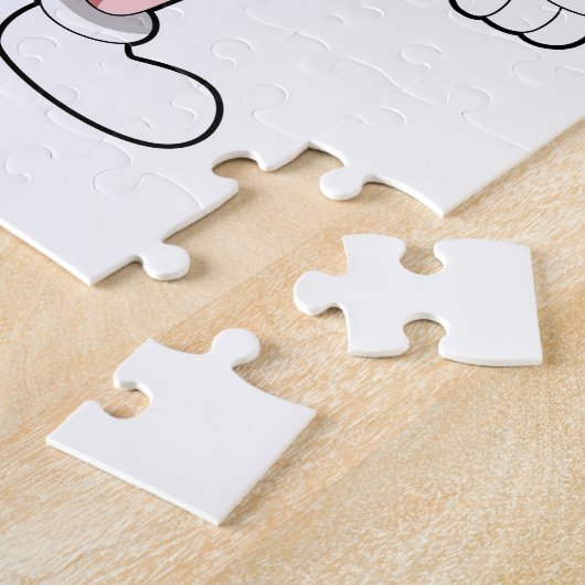 Kaffeetasse mit Kaffee Puzzle (Seite)