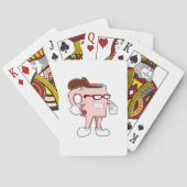 Kaffeetasse mit Kaffee Spielkarten (Rückseite)