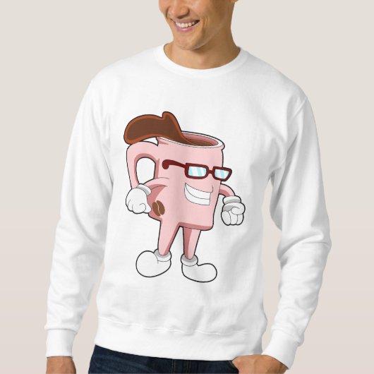 Kaffeetasse mit Kaffee Sweatshirt (Vorderseite)