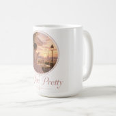 Kaffeetasse mit Kaffee und hübschem Logo - Paris T (VorderseiteRechts)
