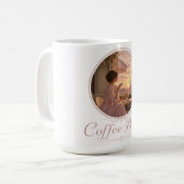 Kaffeetasse mit Kaffee und hübschem Logo - Paris T (Vorderseite Links)