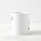 Kaffeetasse mit Kaffeetassen-Design (Mittel)