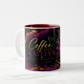 Kaffeetasse mit Kaitlyn (Vorderseite Links)