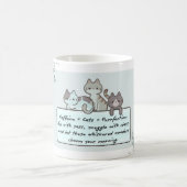 Kaffeetasse mit Katzenmotiv (Mittel)