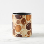 Kaffeetasse mit Kieselstein-Textur – Moderne neutr (Zentrum)