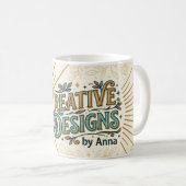Kaffeetasse mit kreativem Design (VorderseiteRechts)