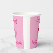 Kaffeetasse "Mit Liebe serviert" Pappbecher (Rechts)