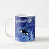 Kaffeetasse mit Orcas (Links)