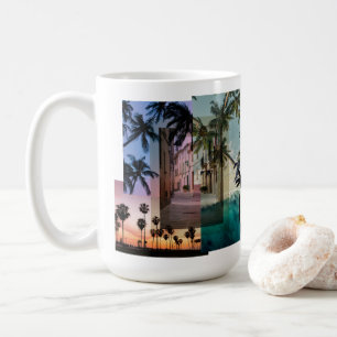 Kaffeetasse mit Palme