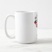 Kaffeetasse mit quilted Sonnenblume und Herzen (Links)