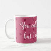 Kaffeetasse mit roten Herzen (Links)