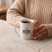 Kaffeetasse mit Zitat-Geschenk für Aufschieber