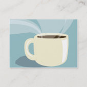 Kaffeetasse - mollig visitenkarte (Rückseite)