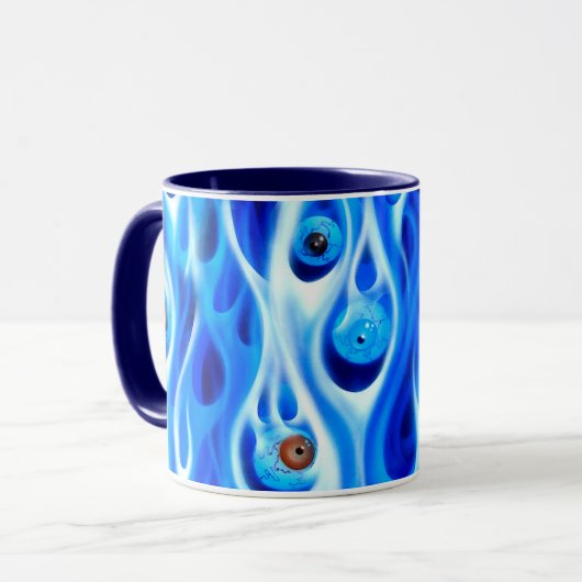 Kaffeetasse - Morgen-Augäpfel (Vorderseite Links)