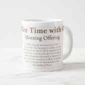 Kaffeetasse: Morgenkaffeezeit Jumbo-Tasse (Vorderseite Rechts)