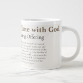 Kaffeetasse: Morgenkaffeezeit Jumbo-Tasse (Rechts)