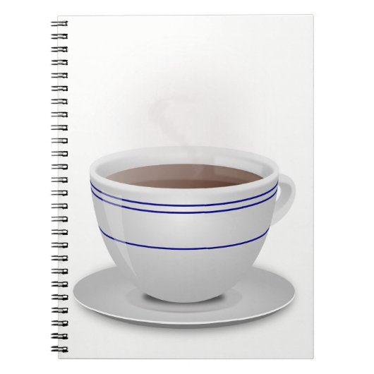 Kaffeetasse Notizblock (Vorderseite)