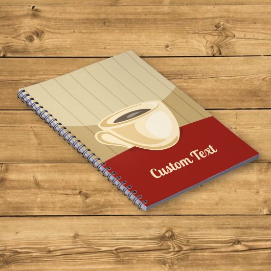 Kaffeetasse Notizblock