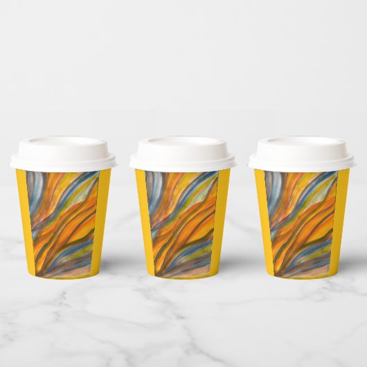 Kaffeetasse Pappbecher (Multi)