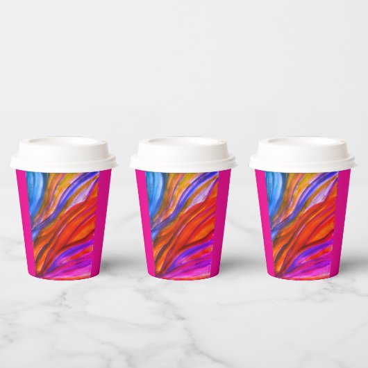 Kaffeetasse Pappbecher (Multi)