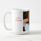 Kaffeetasse personalisiertes Foto (Links)