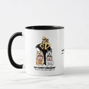 Kaffeetasse 'Pet Safety Crusader'