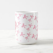 Kaffeetasse Pink Bow Dreams (Mittel)
