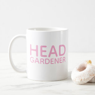 Kaffeetasse Pink Head Gardener