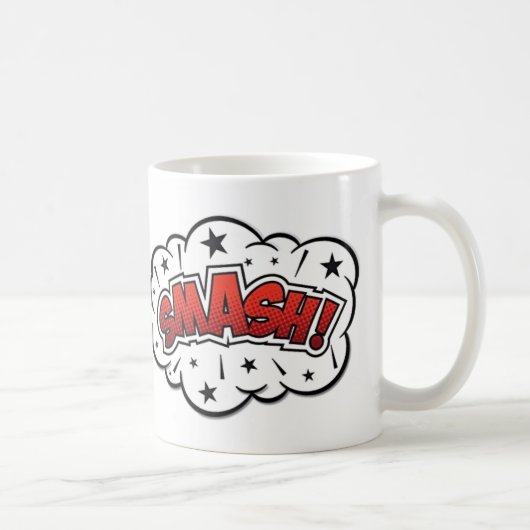 Kaffeetasse - Pop Art Smash (Rechts)