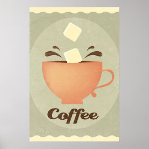 Kaffeetasse Poster