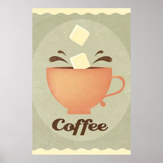 Kaffeetasse Poster (Vorne)