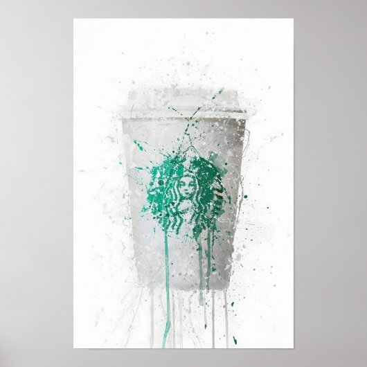Kaffeetasse Poster (Vorne)