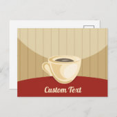 Kaffeetasse Postkarte (Vorne/Hinten)