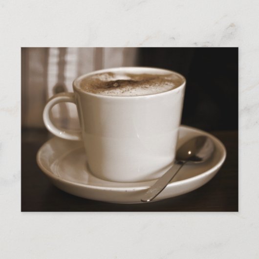 Kaffeetasse Postkarte (Vorderseite)