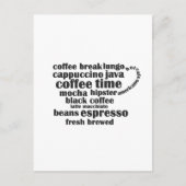 Kaffeetasse Postkarte (Vorderseite)