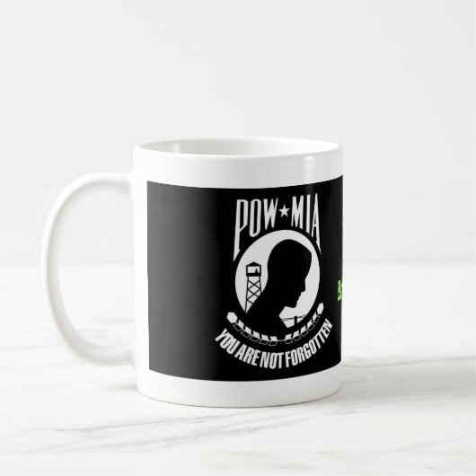 Kaffeetasse - POW/MIA (Links)