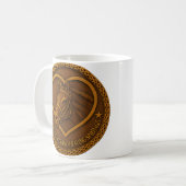 Kaffeetasse Racing Hearts und Healing Springs (Vorderseite Links)