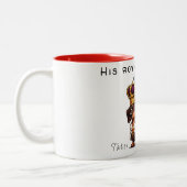 Kaffeetasse Royal Crowned Dachshund (Links)