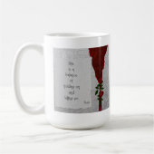 Kaffeetasse, Rumi-Zitat Kaffeetasse (Links)