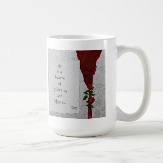 Kaffeetasse, Rumi-Zitat Kaffeetasse (Rechts)