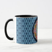 Kaffeetasse "Samadhi" (Acrylmalerei) (Links)