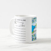 Kaffeetasse-Schlückchen und Plan-Fische Kaffeetasse (Vorderseite Links)
