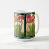 Kaffeetasse - Schöne Iris (VorderseiteRechts)