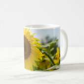Kaffeetasse - Schönes Sonnenblumenfeld (VorderseiteRechts)