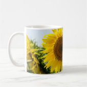 Kaffeetasse - Schönes Sonnenblumenfeld (Links)