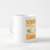 Kaffeetasse 'Schulferien' (Vorderseite Links)