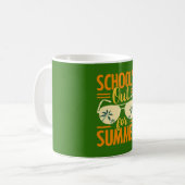 Kaffeetasse „Schulschluss für den Sommer“ (Vorderseite Links)